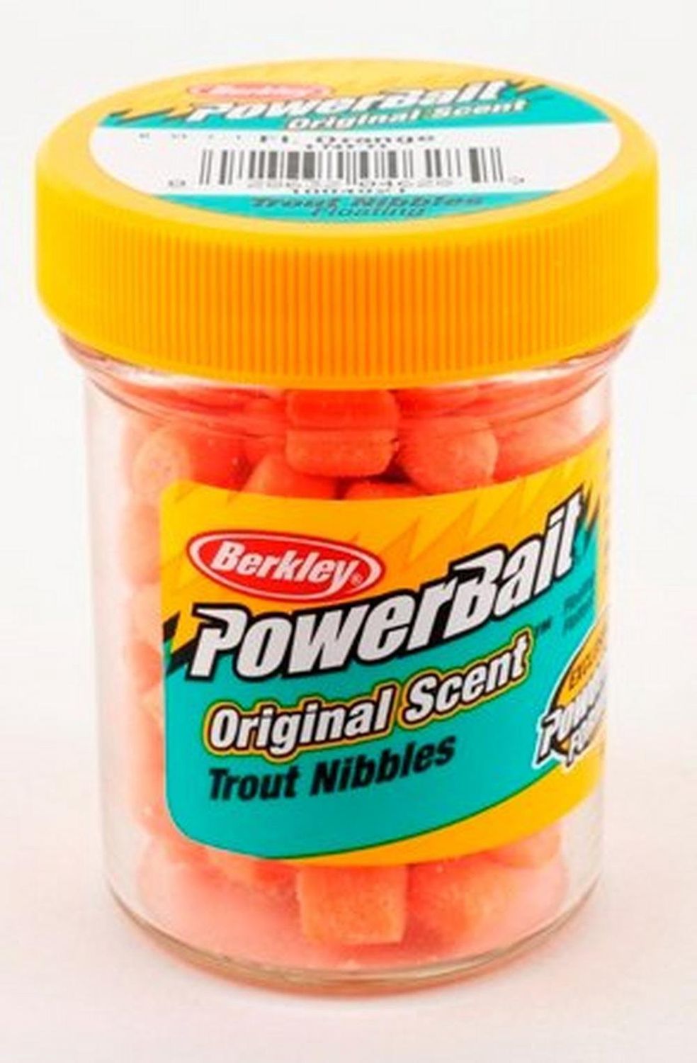 Berkley Powerbait Trout Nibbles, Color: Fluorescent Orange