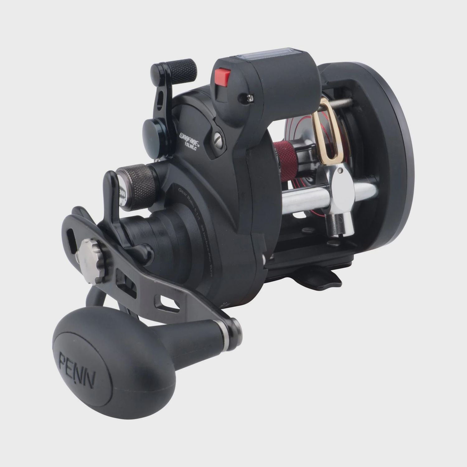 PENN Warfare Star Drag Level Wind Conventional Reels with Line Counter