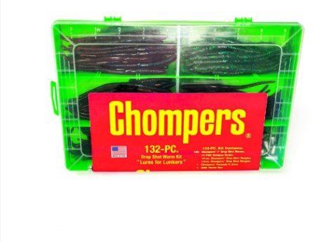 Chompers Drop Shot Worm Kit