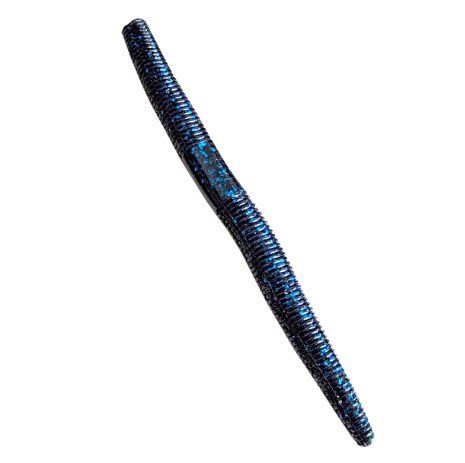Chompers Salty Sinkers, Color: Black/Blue Flake, Length: 5-inch