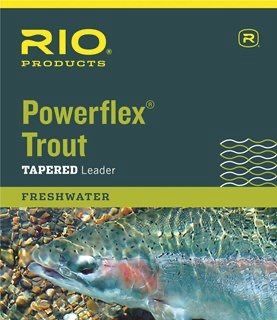 Rio Powerflex Trout Tapered Leaders 3 Pack