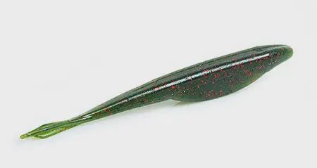 Yamamoto D-Shad Soft Plastic Jerkbaits, Color: Watermelon w/Black/Red Flake