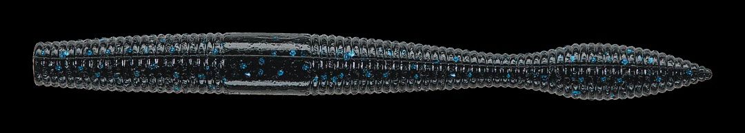 Daiwa Yamamoto Neko Fat Worm 4" Daiwa Yamamoto Neko Fat Worm 4", Color: Black W/ Blue Flake