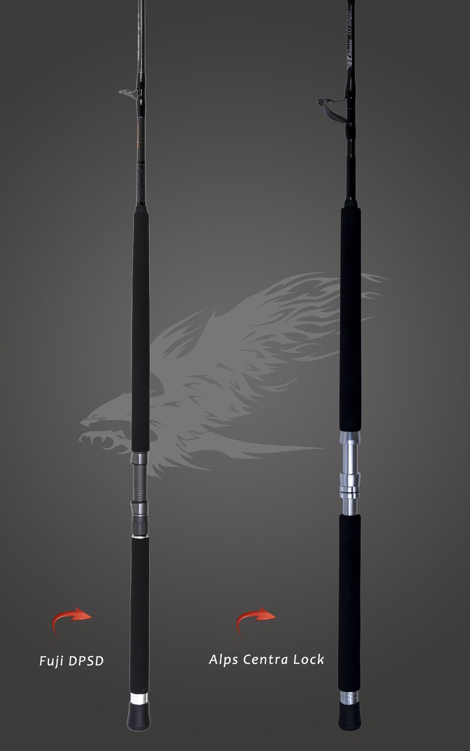 Phenix Black Diamond Hybrid Conventional Rods Phenix Black Diamond Hybrid Conventional Rods