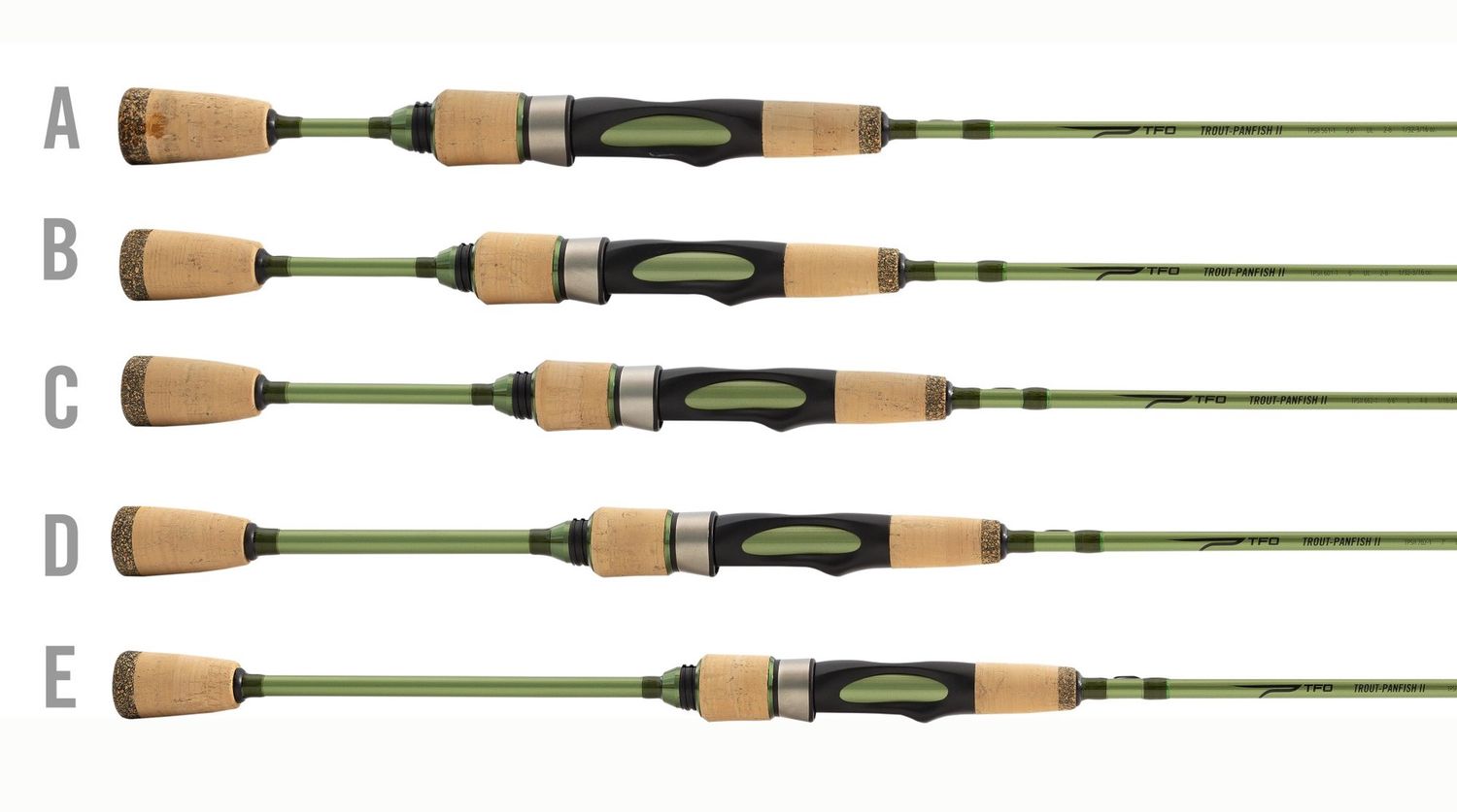 TFO Trout Panfish II Spinning Rods