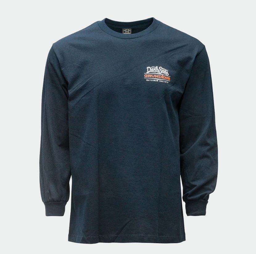 Grundens Dark Seas X Historic Long Sleeve Tee