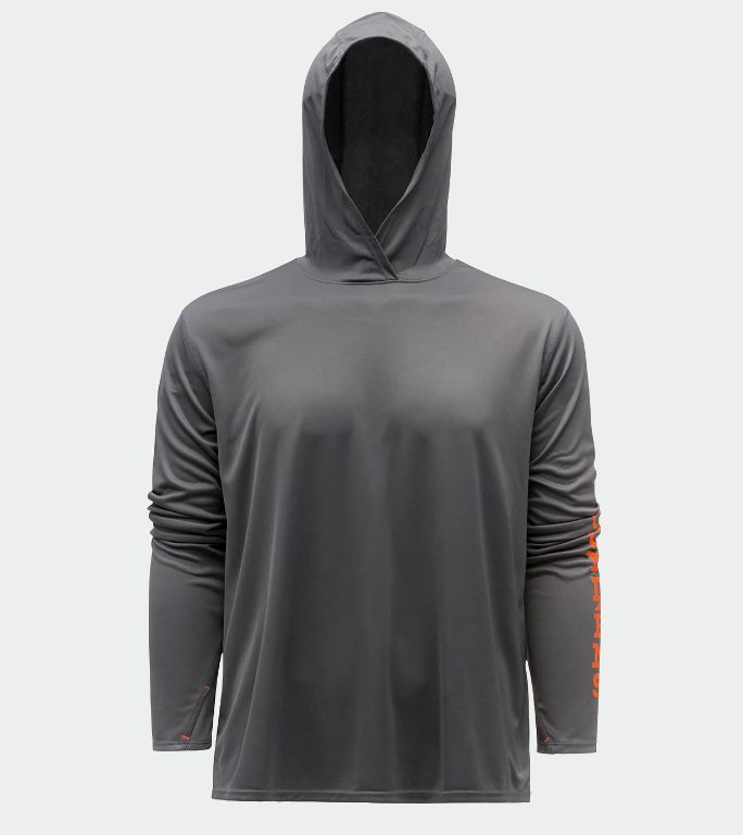 Grundens Tough Sun Hoodie, Color: Anchor, Size: Small