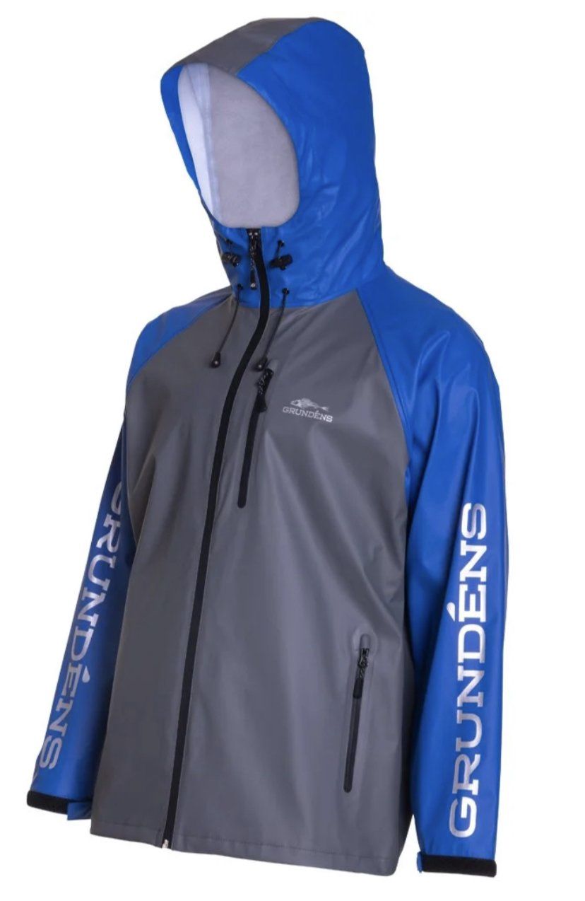 Grundens Tourney Jackets, Color: Ocean Blue, Size: Small