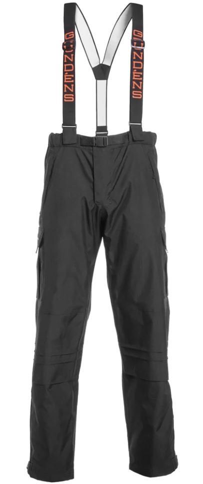 Grundens Weather Watch Bibs Black