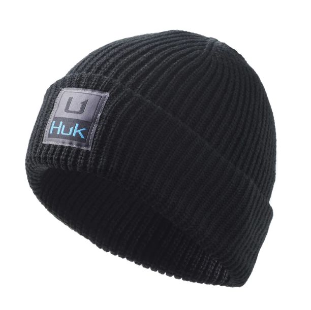 Huk Huk'd Up Knit Beanie, Color: Black