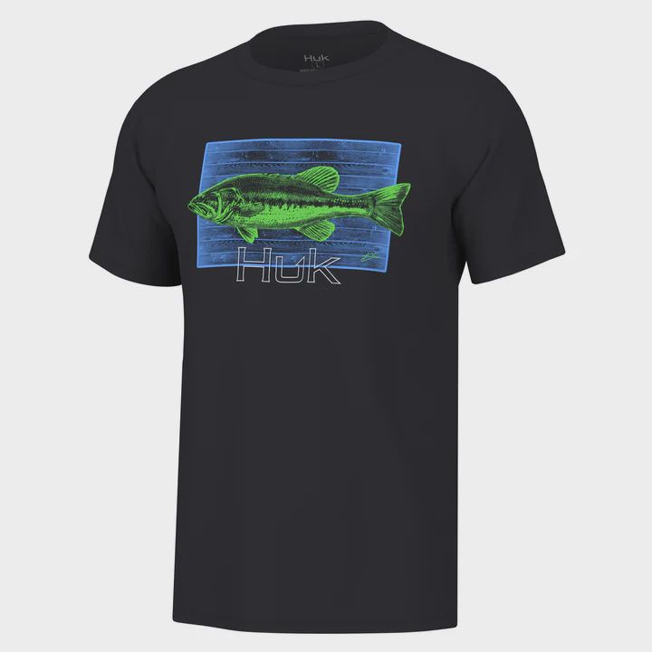 Huk KC Neon Bass T-Shirts