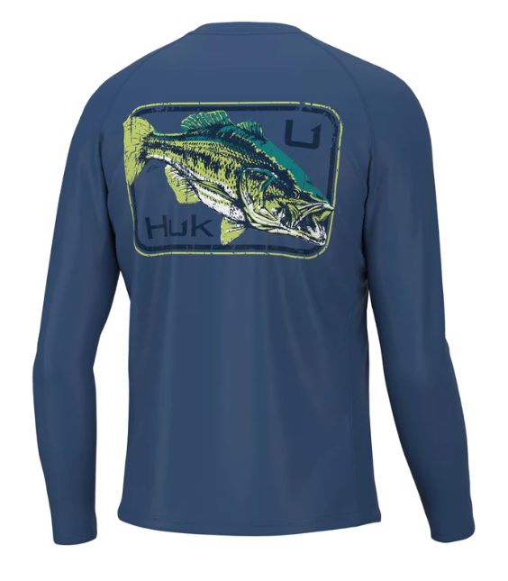 Huk KC Vintage Largie Pursuit Long Sleeve Shirt