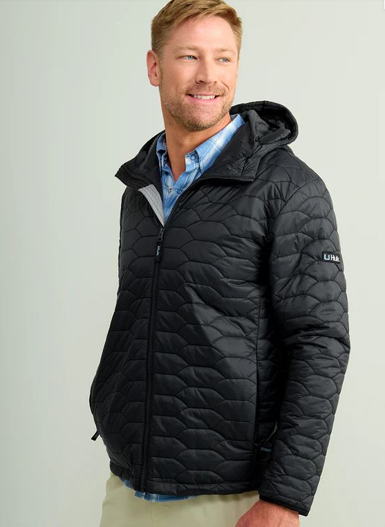 Huk Scale Primaloft Hooded Jackets