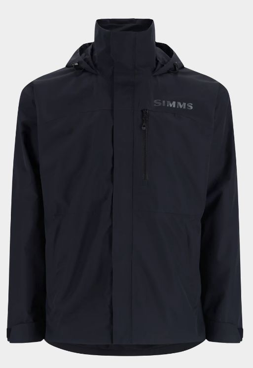 Simms Challenger Fishing Jacket, Color: Black, Size: Large