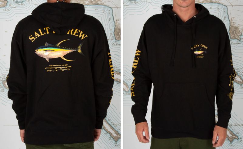 Salty Crew Ahi Mount Fleece Hoodie
