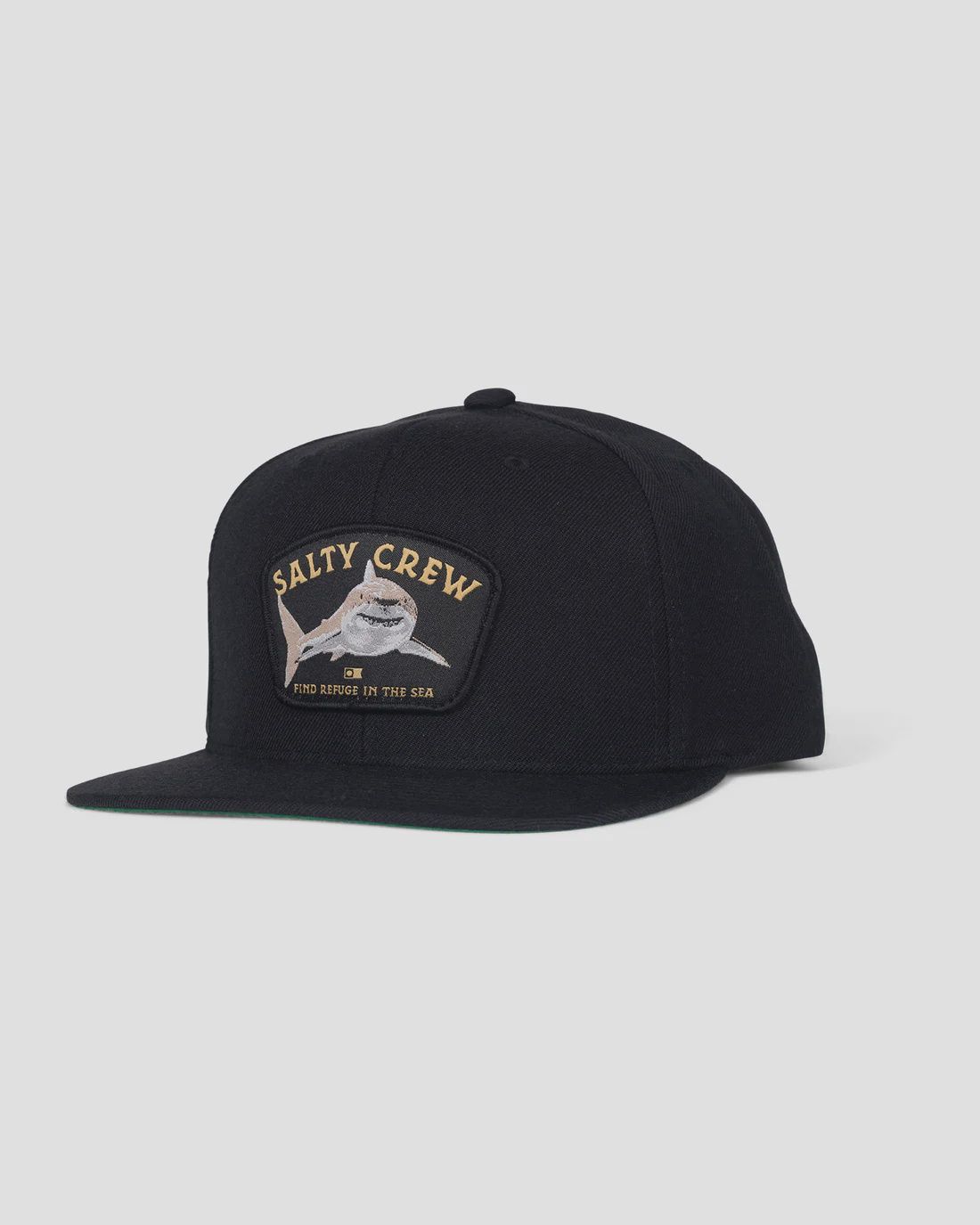 Salty Crew Lurking 6 Panel Hats, Color: Black