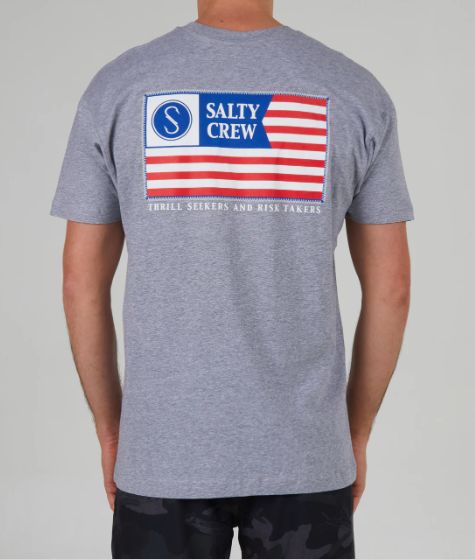 Salty Crew Freedom Flag T-Shirt
