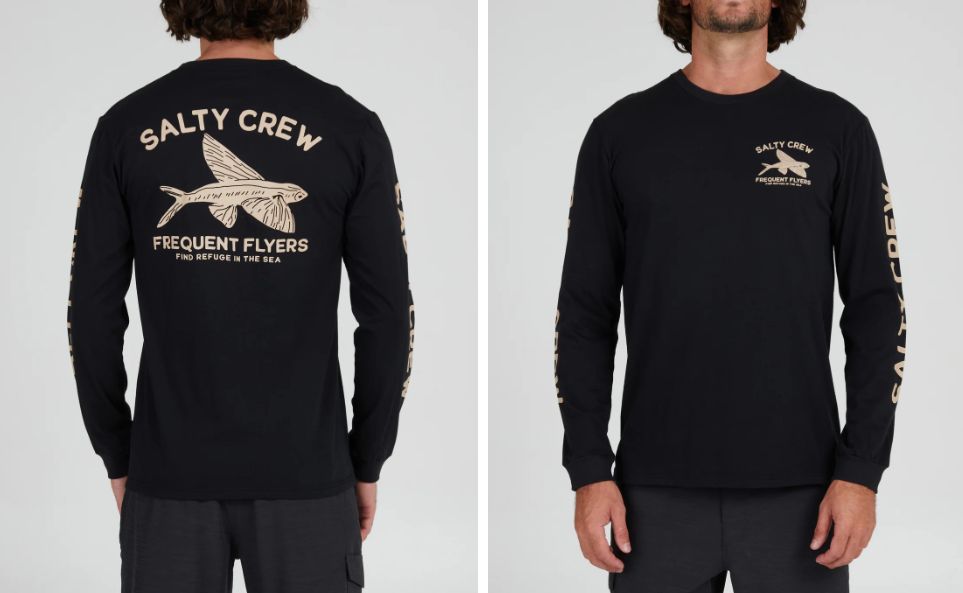 Salty Crew Frequent Flyer Long Sleeve Tee