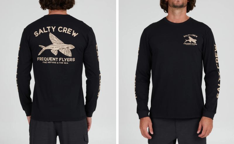 Salty Crew Frequent Flyer Long Sleeve Tee