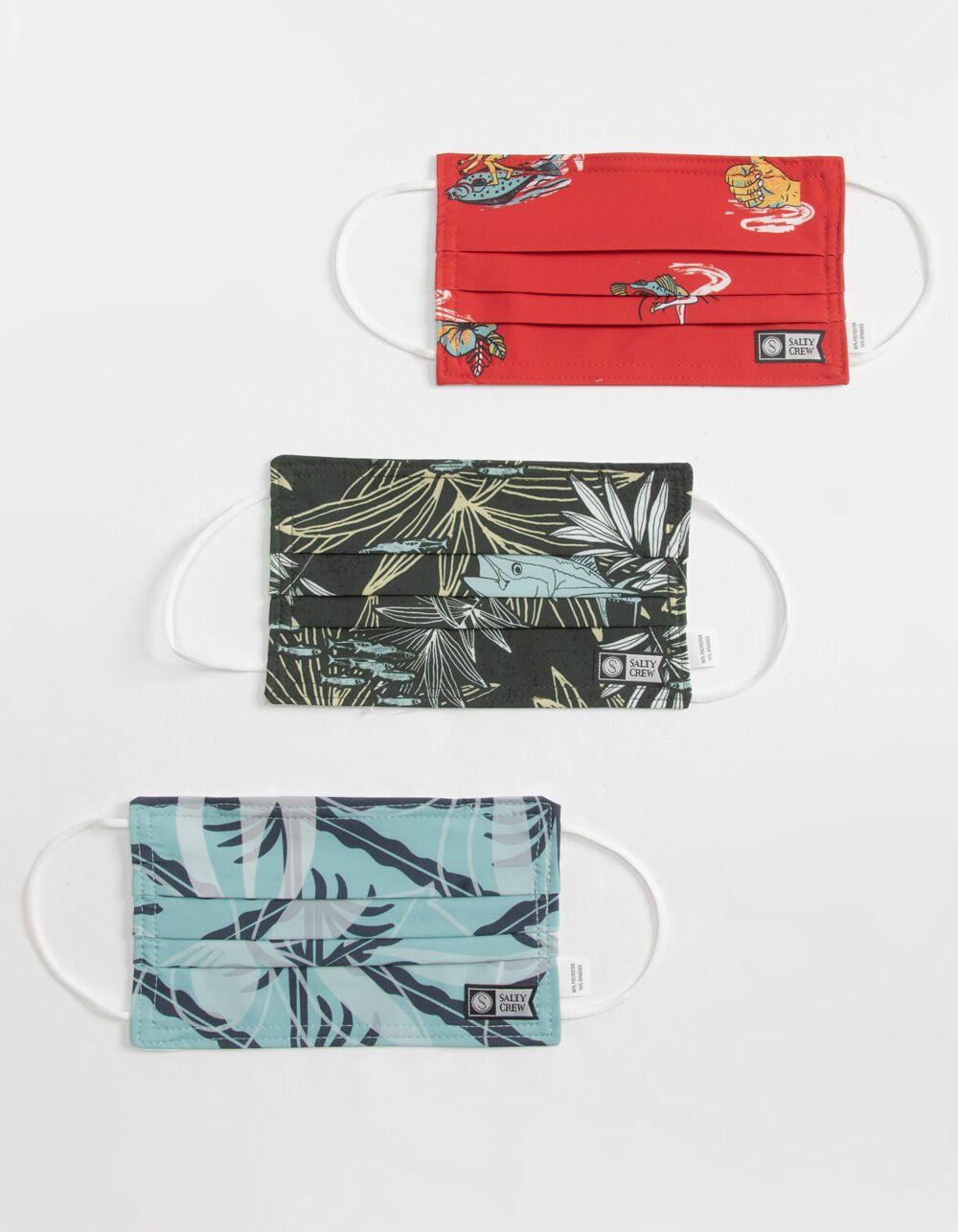 Salty Crew Youth Face Masks 3-Pack Assortment