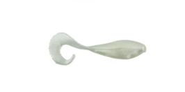 Bass Assassin 2 inch Curly Shad, Color: Alewife