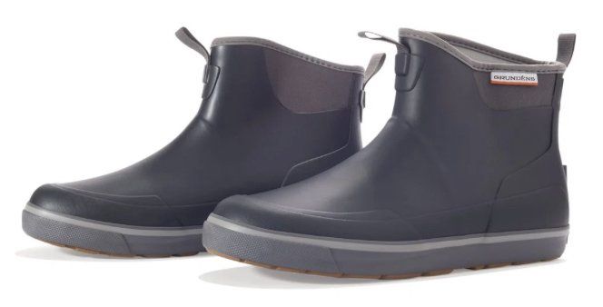 Grundens Deck Boss Ankle Boots, Color: Black, Size: 8