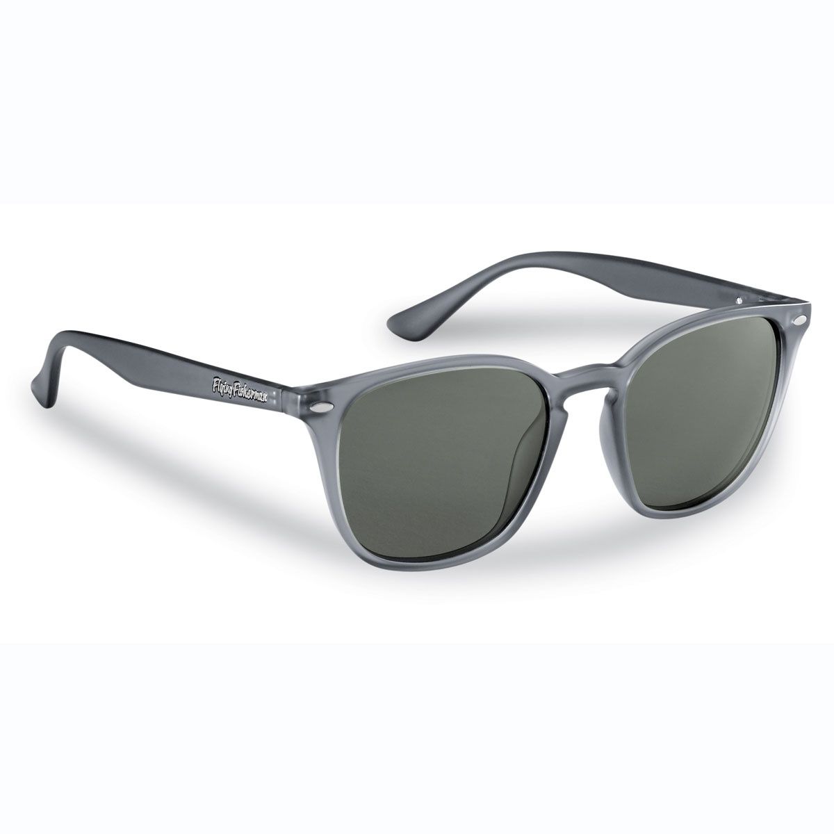 Flying Fisherman Muriel Sunglasses, Frame Color: Crystal Blue Gray, Lens Color / Material: Smoke / Plastic