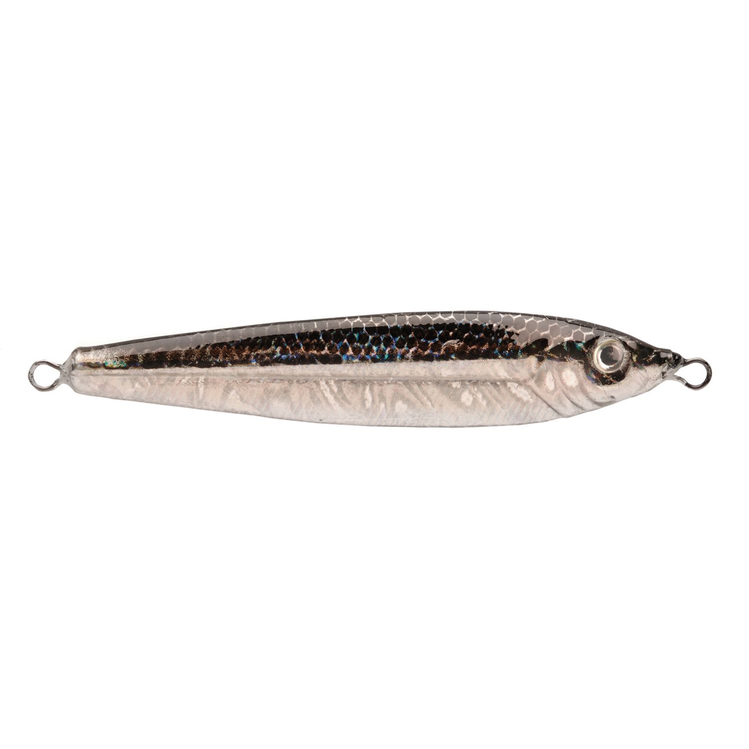 P-Line Laser Minnows P-Line Laser Minnows, Color: Silver/Black, Size: 1/2 oz