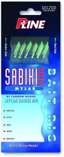 P-Line Mylar Sabiki Rigs