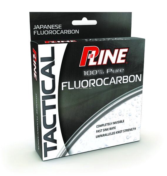 P-Line Tactical Fluorocarbon Line Clear 200yd Spools
