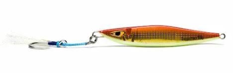 Mustad Daggerman Jig, Color: Orange Gold, Weight: 320g