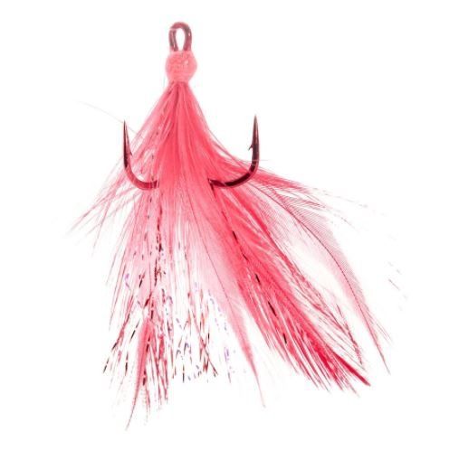 Mustad Dressed Round Bend Treble Hook