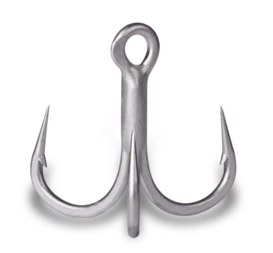 Mustad Kaiju 7X Treble Hooks