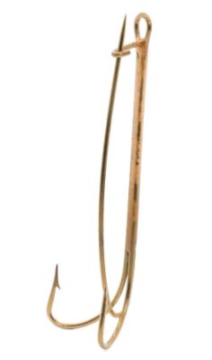 Mustad Liver Hook w/ Safety Pin