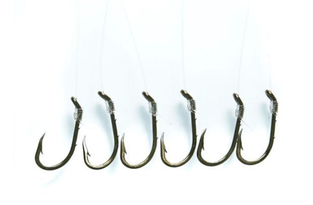 Mustad Snelled Baitholder Beak Hook