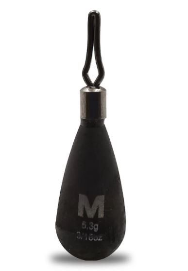 Mustad Tungsten TitanX Teardrop Dropshot Weight