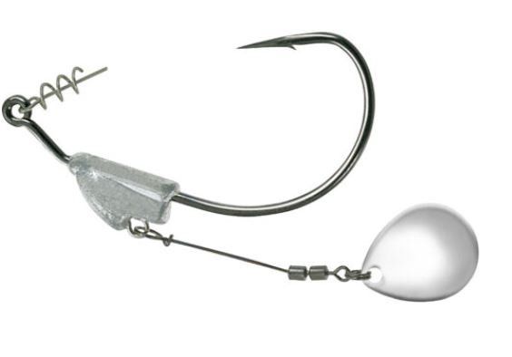 Owner Flashy Swimmers w/ Silver Colorado Blade