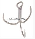 Gamakatsu Treble Round Bend Barbless Hooks