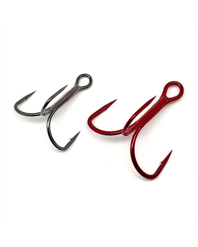 Gamakatsu Treble Extra Wide Gap (EWG) Hooks - Red