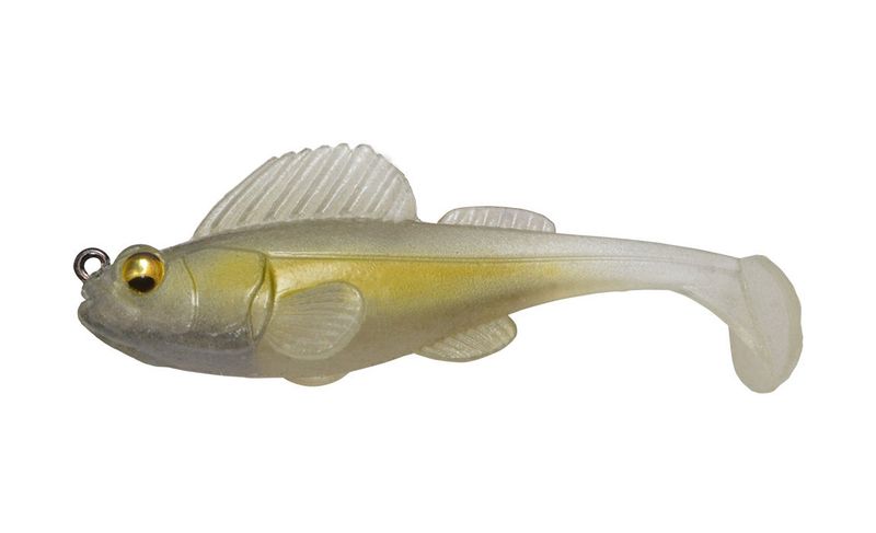 Megabass 3.8&quot; Dark Sleepers, Color: 3/4oz Shirauo