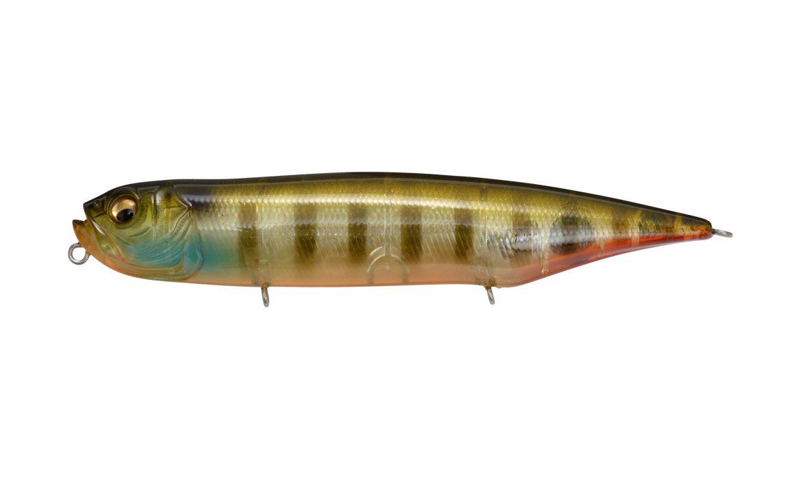 Megabass Dog-X Dimante Rattle, Color: Biwako Clear Gill