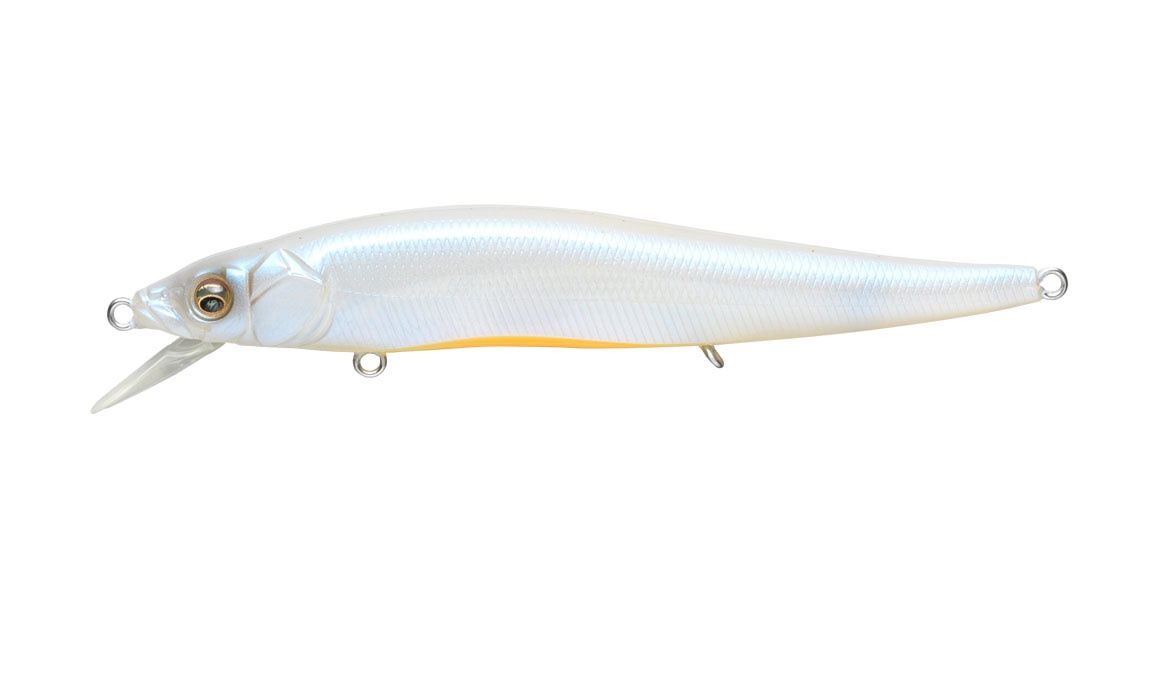 Megabass OneTen FX Jerkbaits, Color: FX French Pearl OB