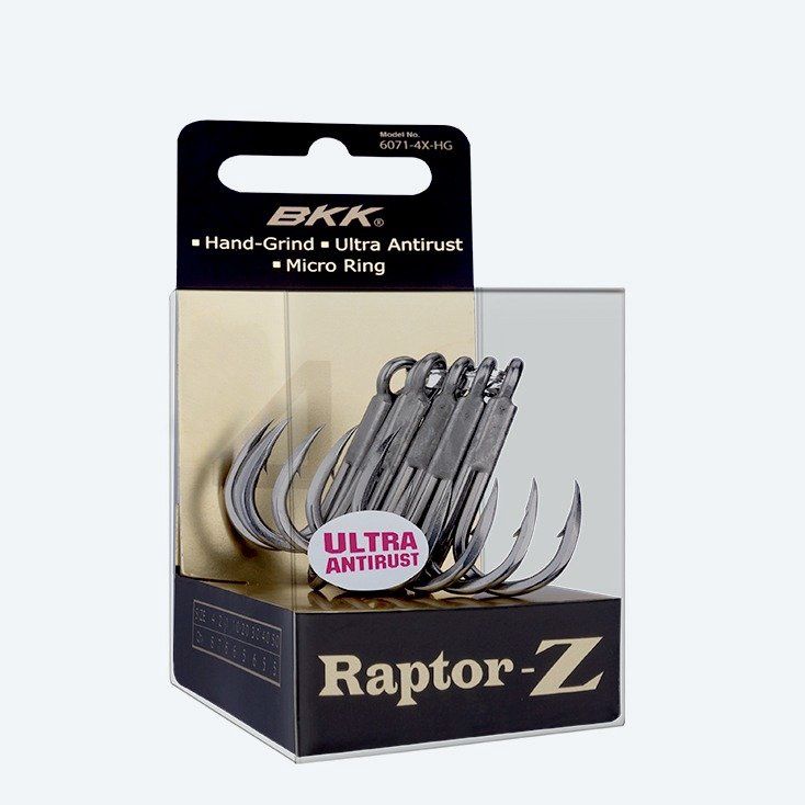 Bkk Hooks Raptor Z Treble Hooks