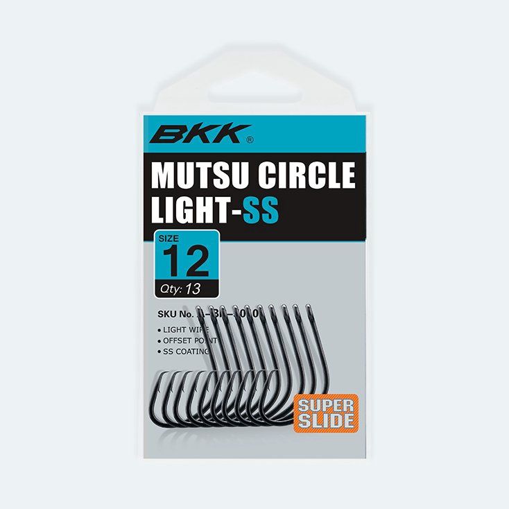 BKK Mutsu Circle Hooks - Light SS