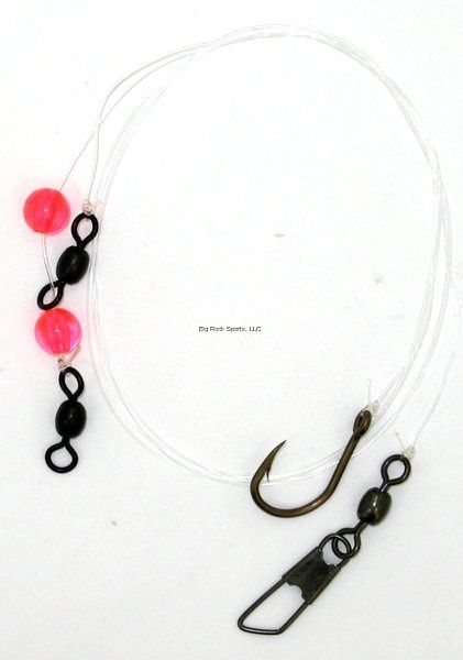 Black Belt Fishing Products Halibut Rigs, Size: #4 Treble 1/0 Live Bait