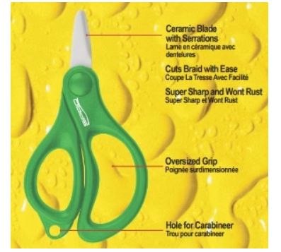 Spro Scissors Ceramic Braid Scissor