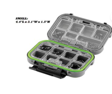 SPRO Terminal Box, Color: Gray/Green, Size: Small