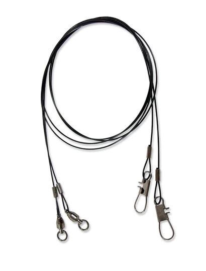 Spro Wire Leader- Ball Bearing Swivel- Interlock Snap