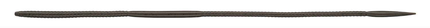 Evergreen Baits Bow Worm Noodle 12-inch, Color: Green Pumpkin Black