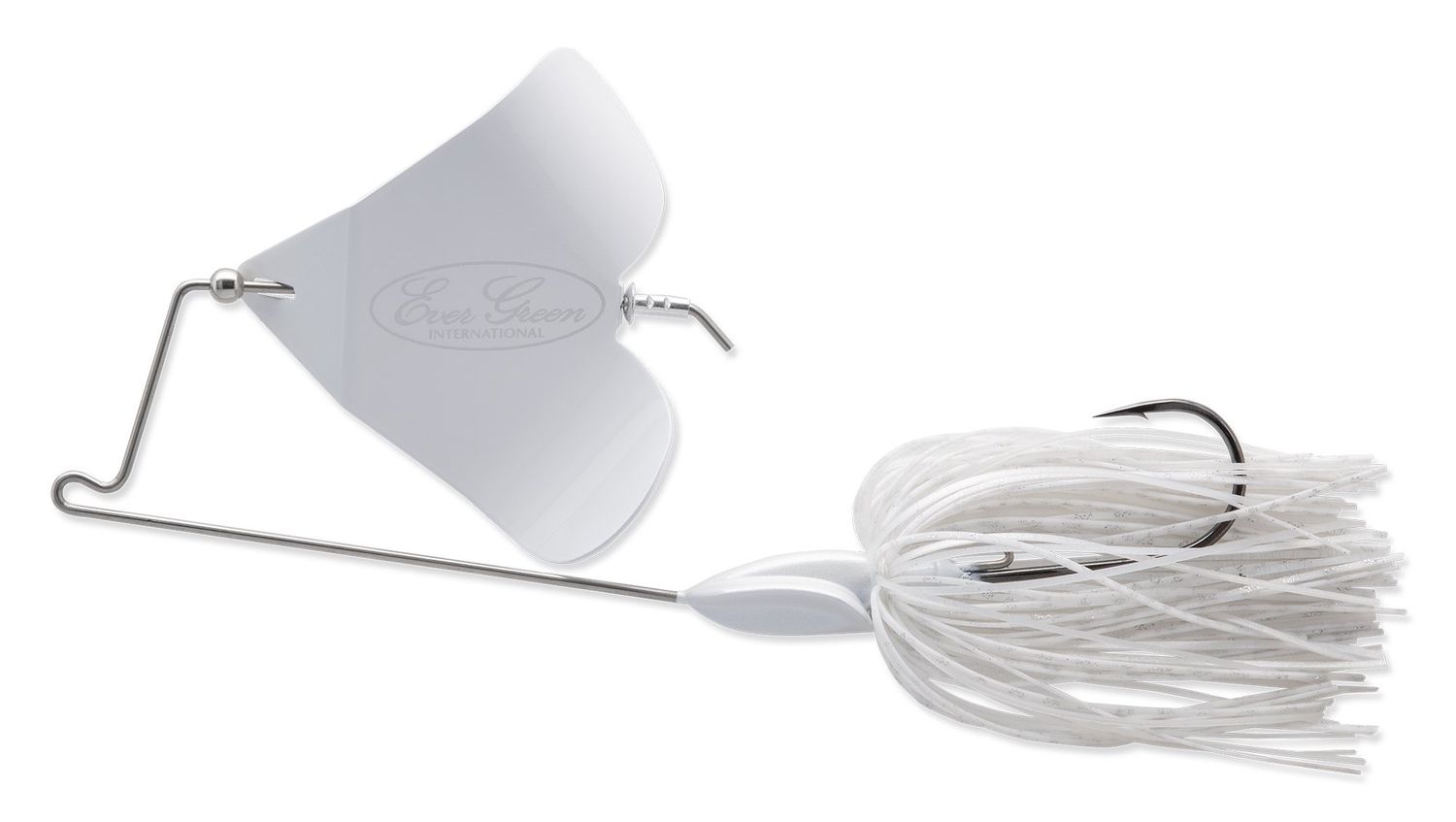 Evergreen Loud Buzz Buzzbait, Color: White, Size: 3/8 oz